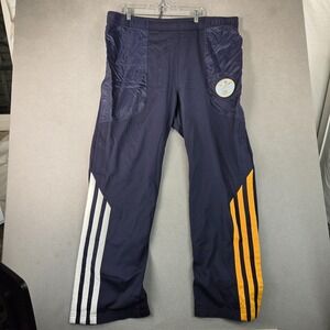 Denver Nuggets Pants Mens 2XL Length +2 NBA Basketball Adidas Warm Up Tearaway